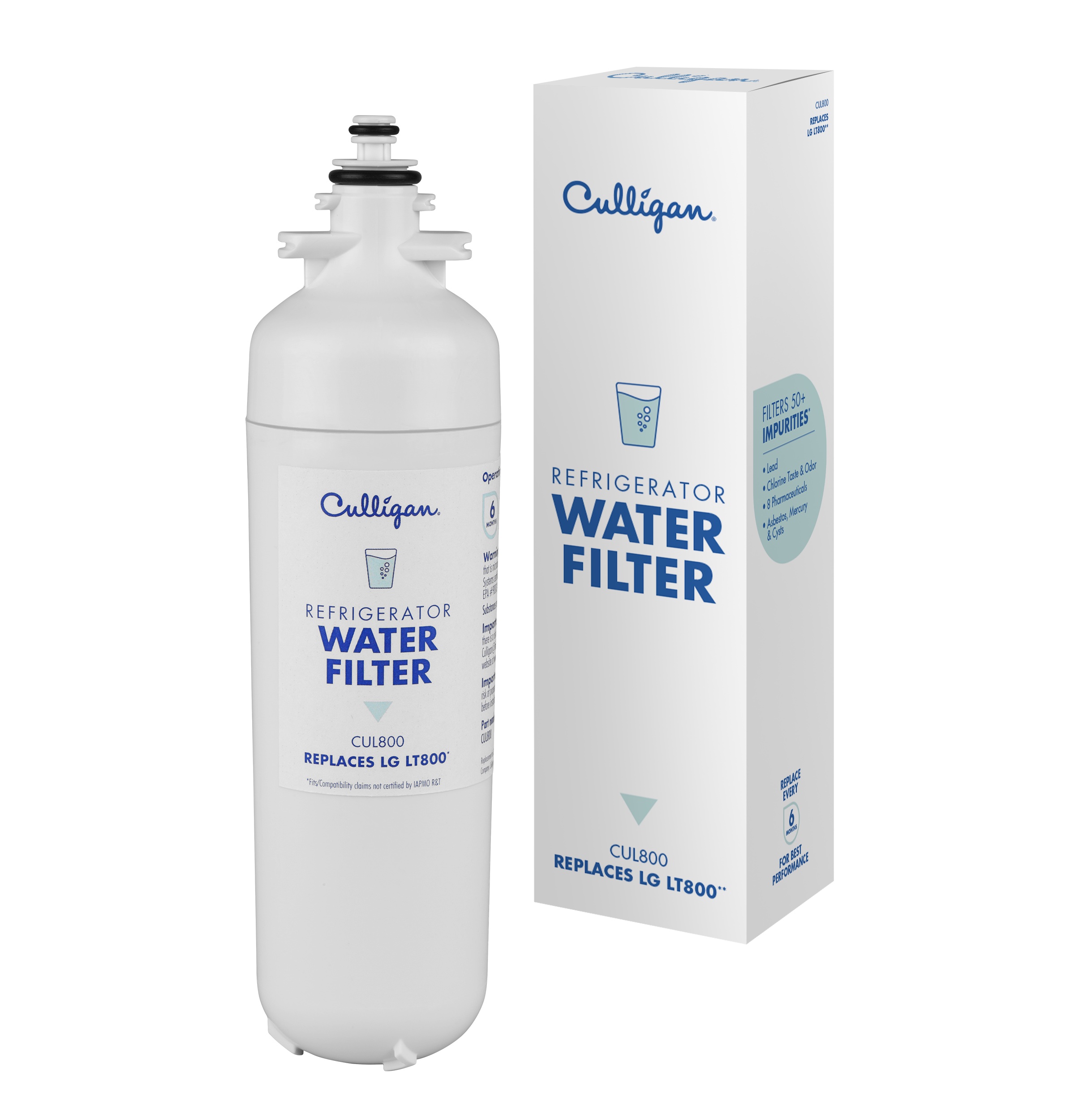 Culligan CUL800 Replaces LG (LT800P) Refrigerator Water Filter &mdash; Model #: CUL800