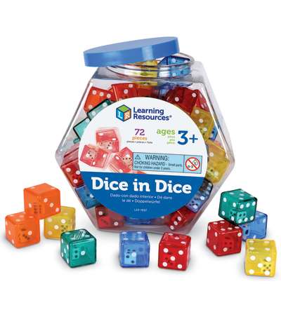 Dice in Dice, 3/4"