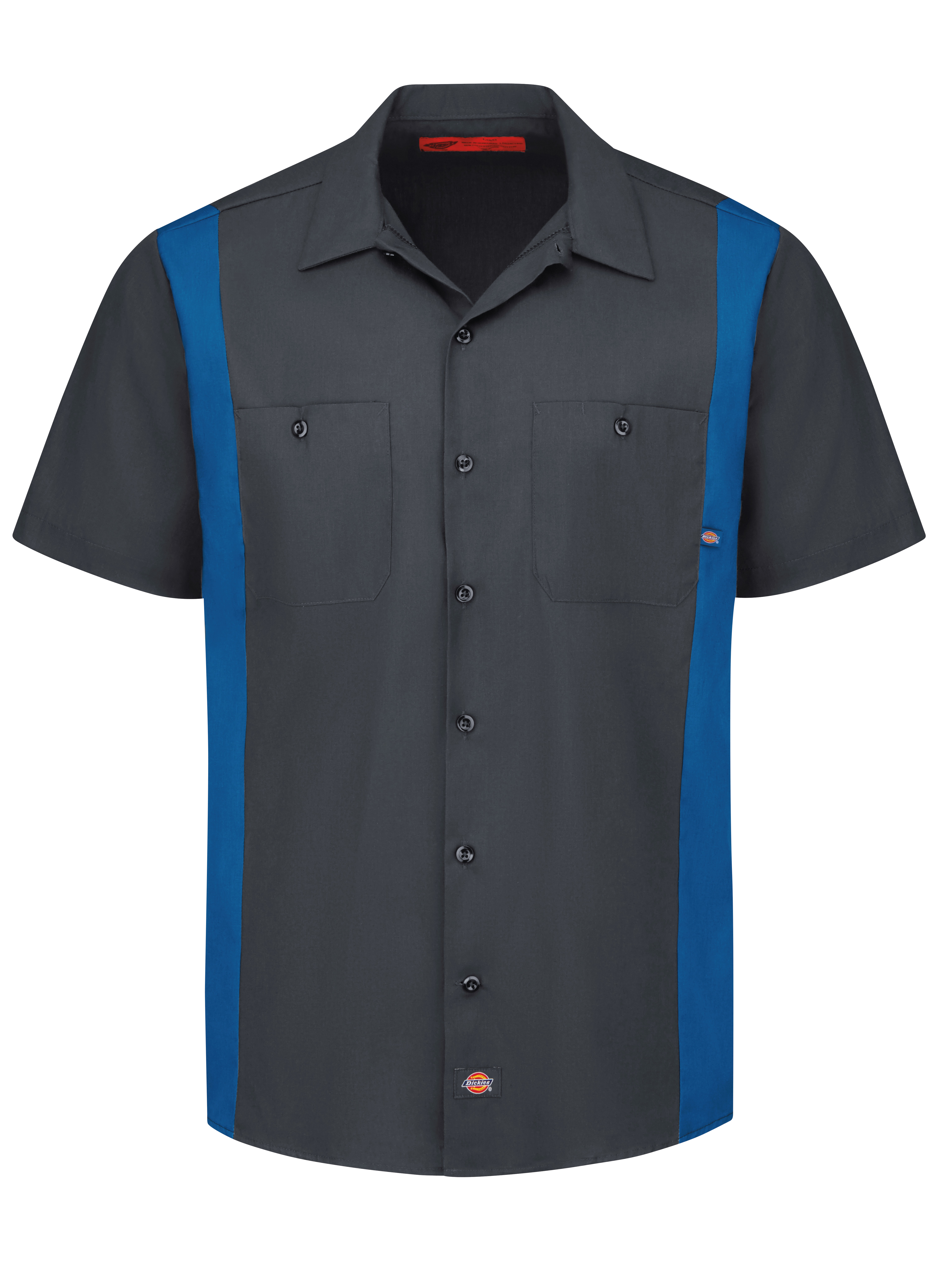 Men‘s Industrial Color Block Short-Sleeve Shirt-Dickies
