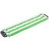 Unger, SmartColor Micro 7.0, Micro 7.0 Microfiber Tab Mop, 16"W, Green/White