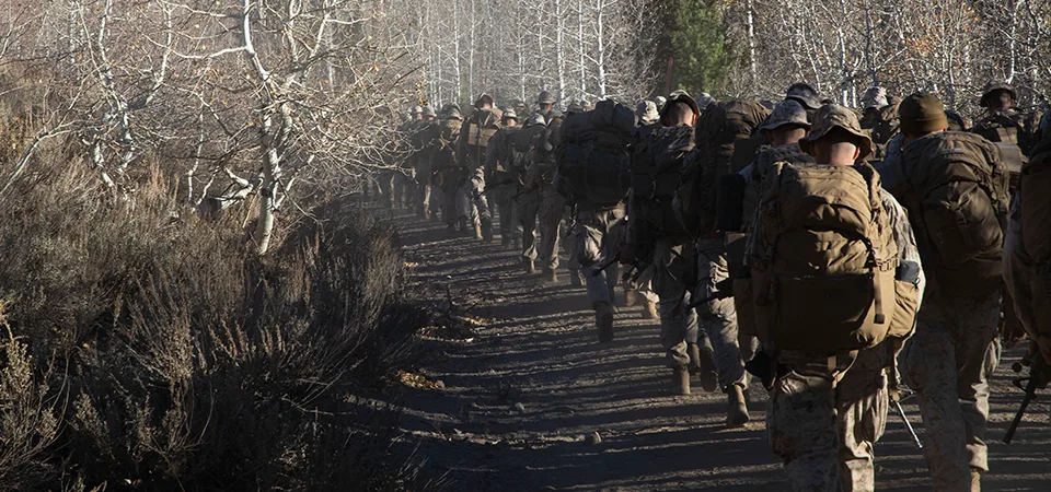 Marines in the mountains