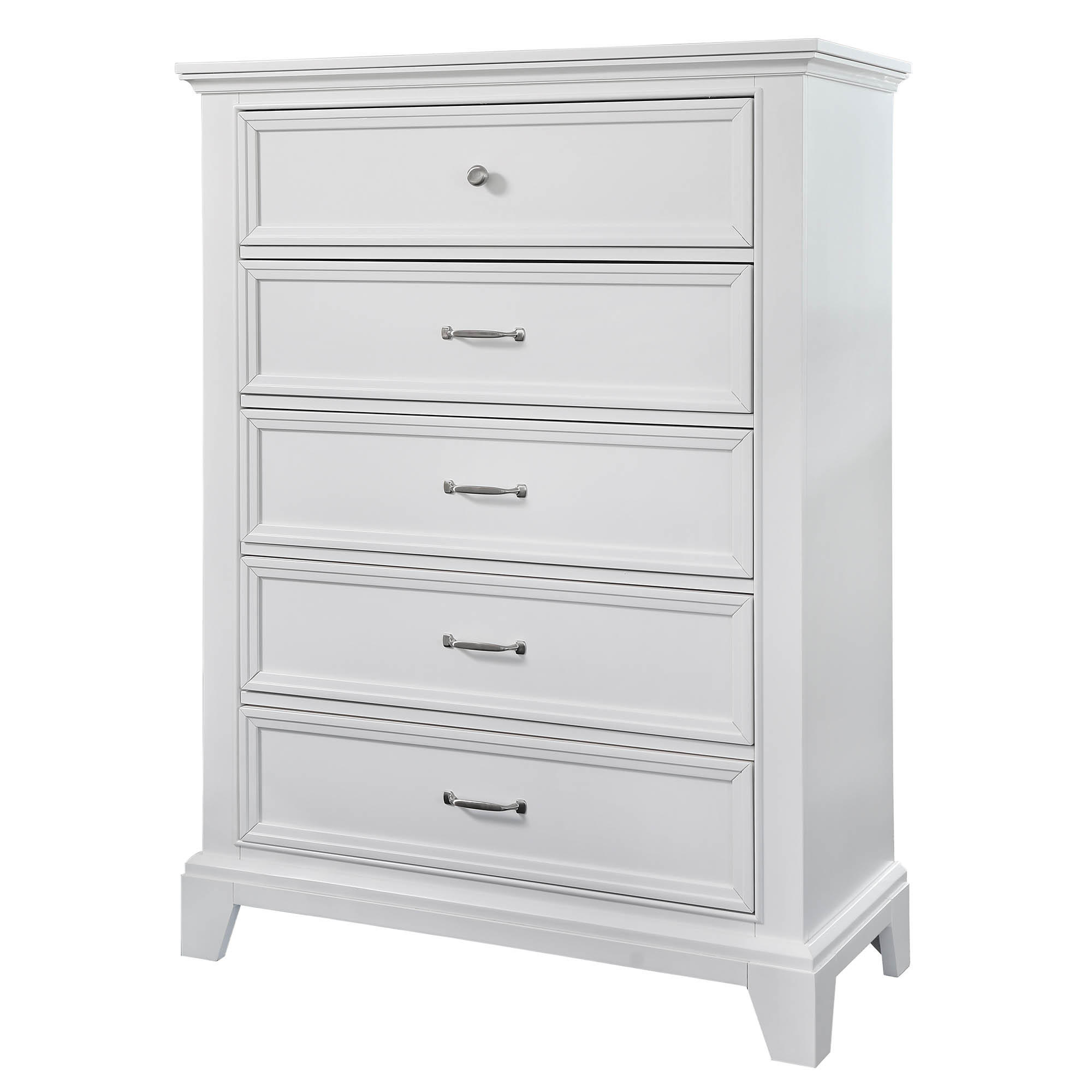 Product image of the  Fulham Tallboy (5 Drawer), White from Forty Winks