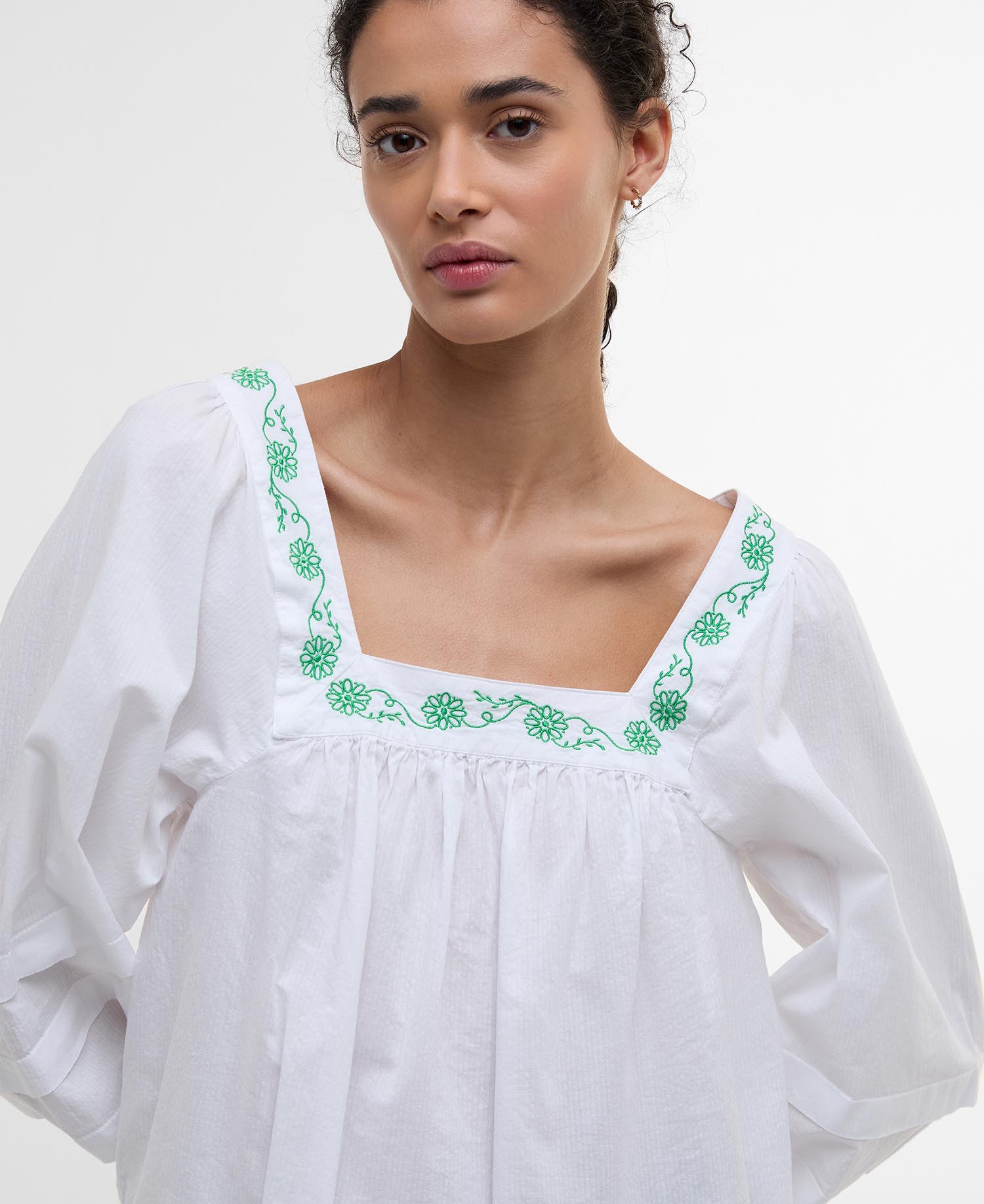 Ash Embroidered Blouse image number 3