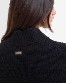 Clara Sleeveless Knitted Jumper Black
