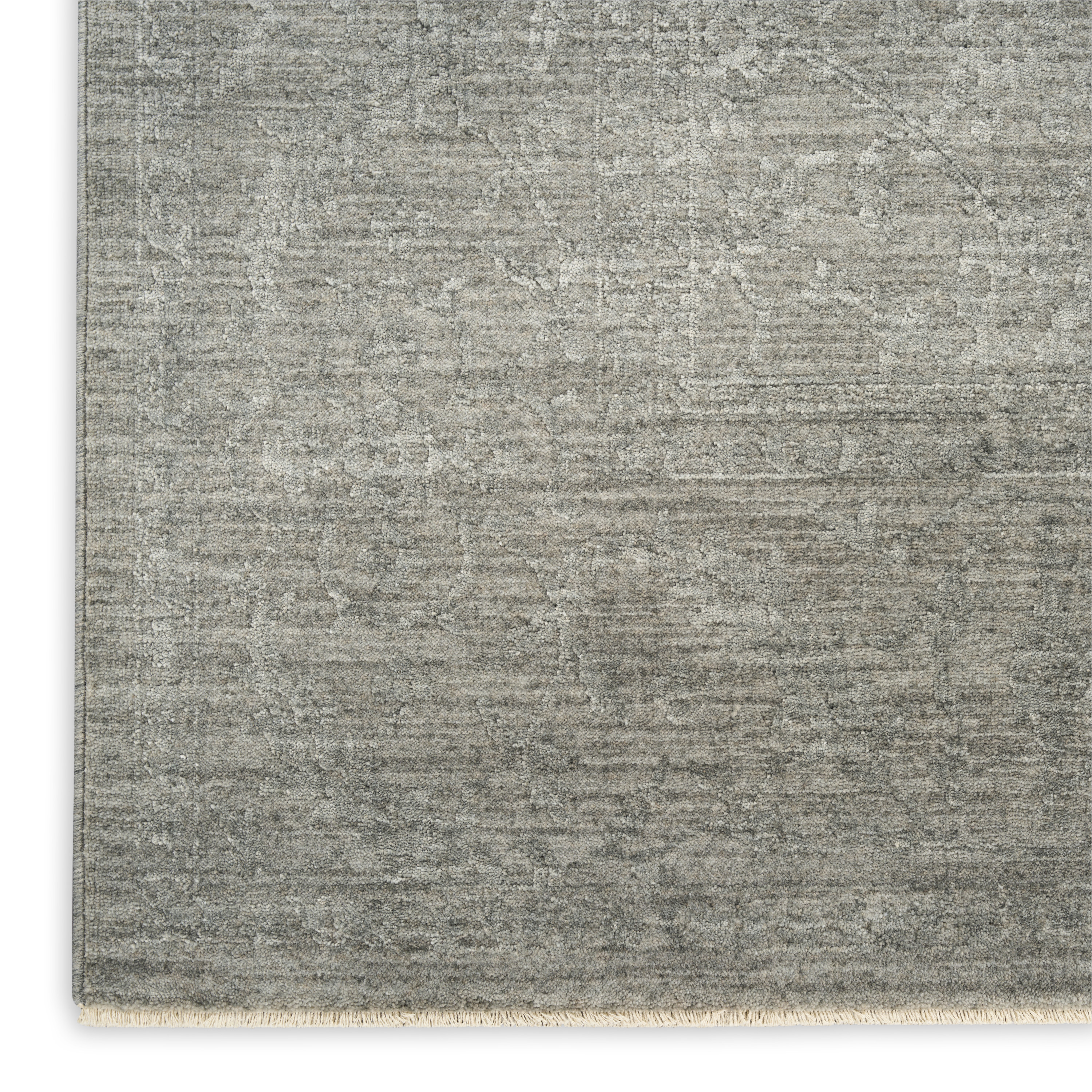 Nourison Moonlit 5'3" x 7'6" Slate Vintage Indoor Rug