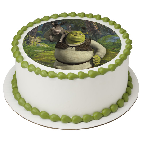 DreamWorks Shrek and Donkey PhotoCake® Edible Image®