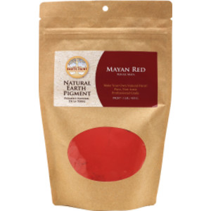 Earth & Mineral Pigments, Mayan Red, 1 lb