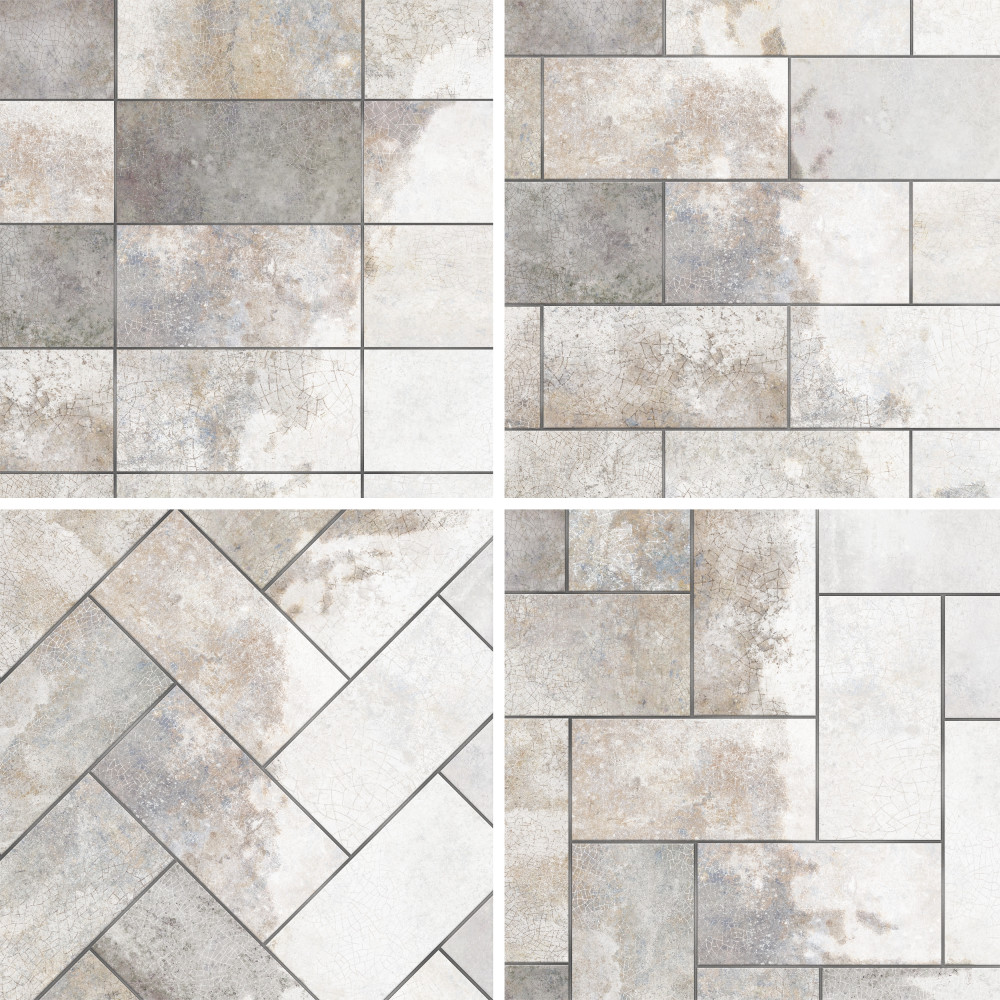 Myst Sandstorm 4 in. x 8 in. Ceramic Wall Tile