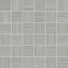 Woven Gray 2×2 Mosaic Matte