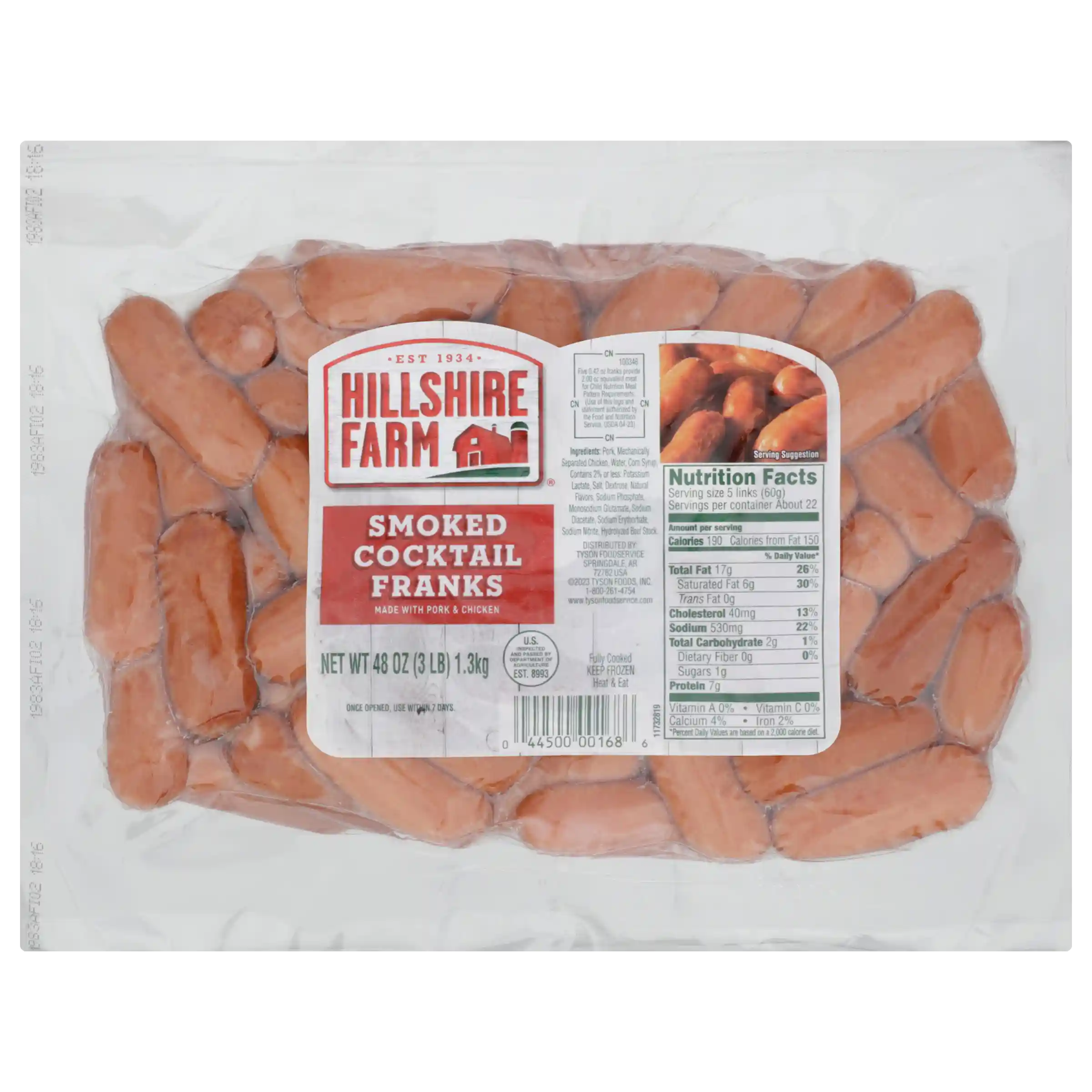 Hillshire Farm® Smoked Cocktail Franks Made With Pork and Chicken_image_11