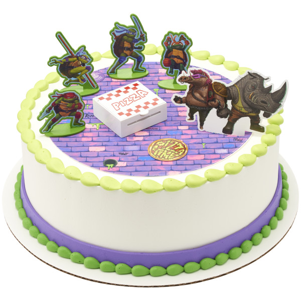 Teenage Mutant Ninja Turtles™ Pizza Power! PhotoCake® Edible Image® DecoSet® Background