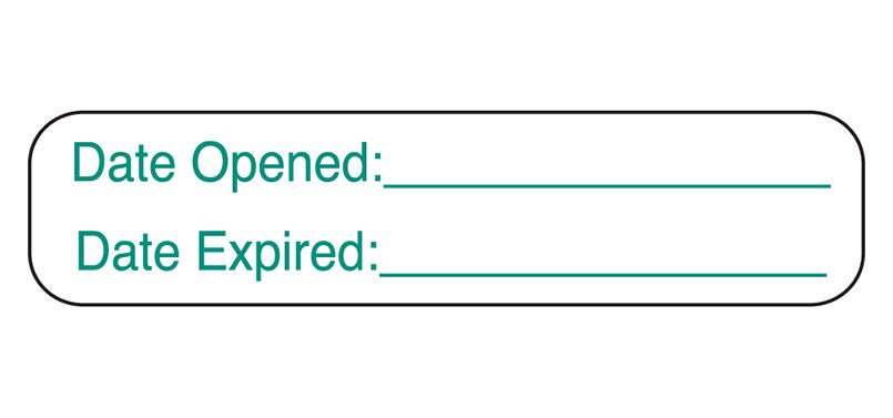 Preprinted Labels