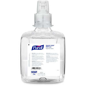 Gojo, PURELL® Brand HEALTHY SOAP®, Mild Foam Foam Soap, CS6 Dispenser 1200 mL Cartridge