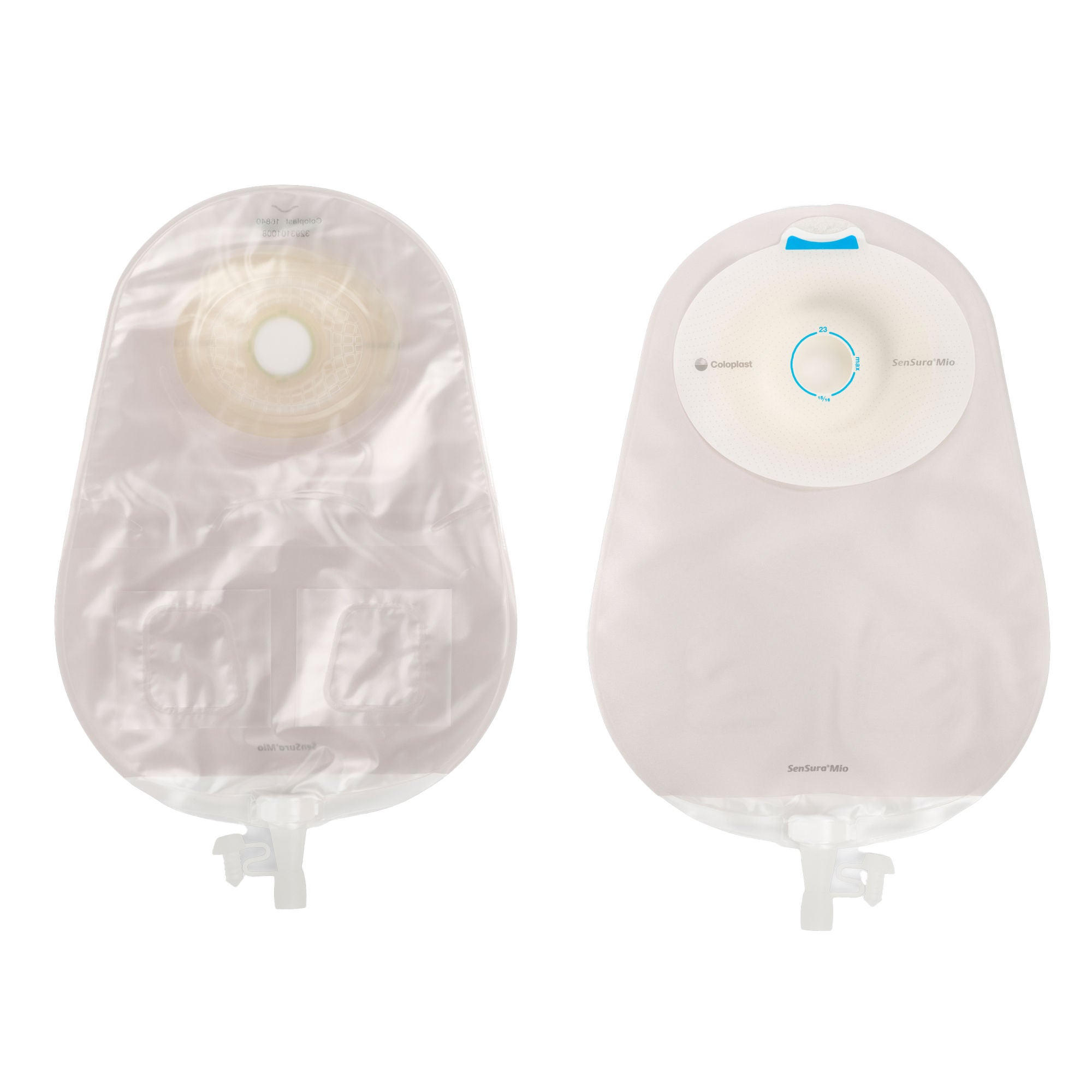 SenSura® Mio Convex Light 1-Piece Transparent Urostomy Pouch, 21mm Stoma