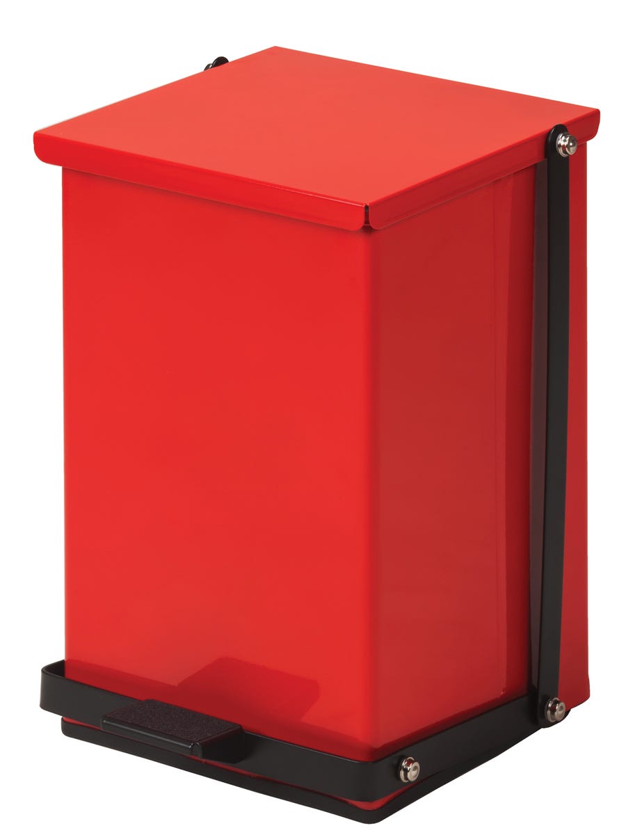 Red Waste Receptacle 24 Quart/6 Gallons
