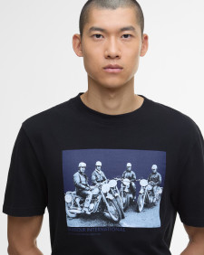 Pitstop Graphic T-Shirt Classic Black