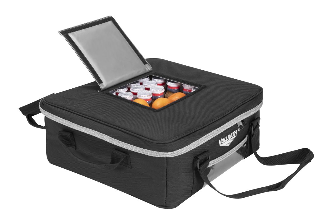 1-series snack delivery bag with vinyl liner