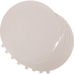 Round Adhesive Blank Replacement Sheets, Pack of 8