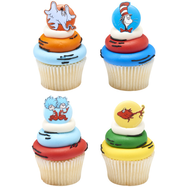 Dr. Seuss Assortment Cupcake Rings