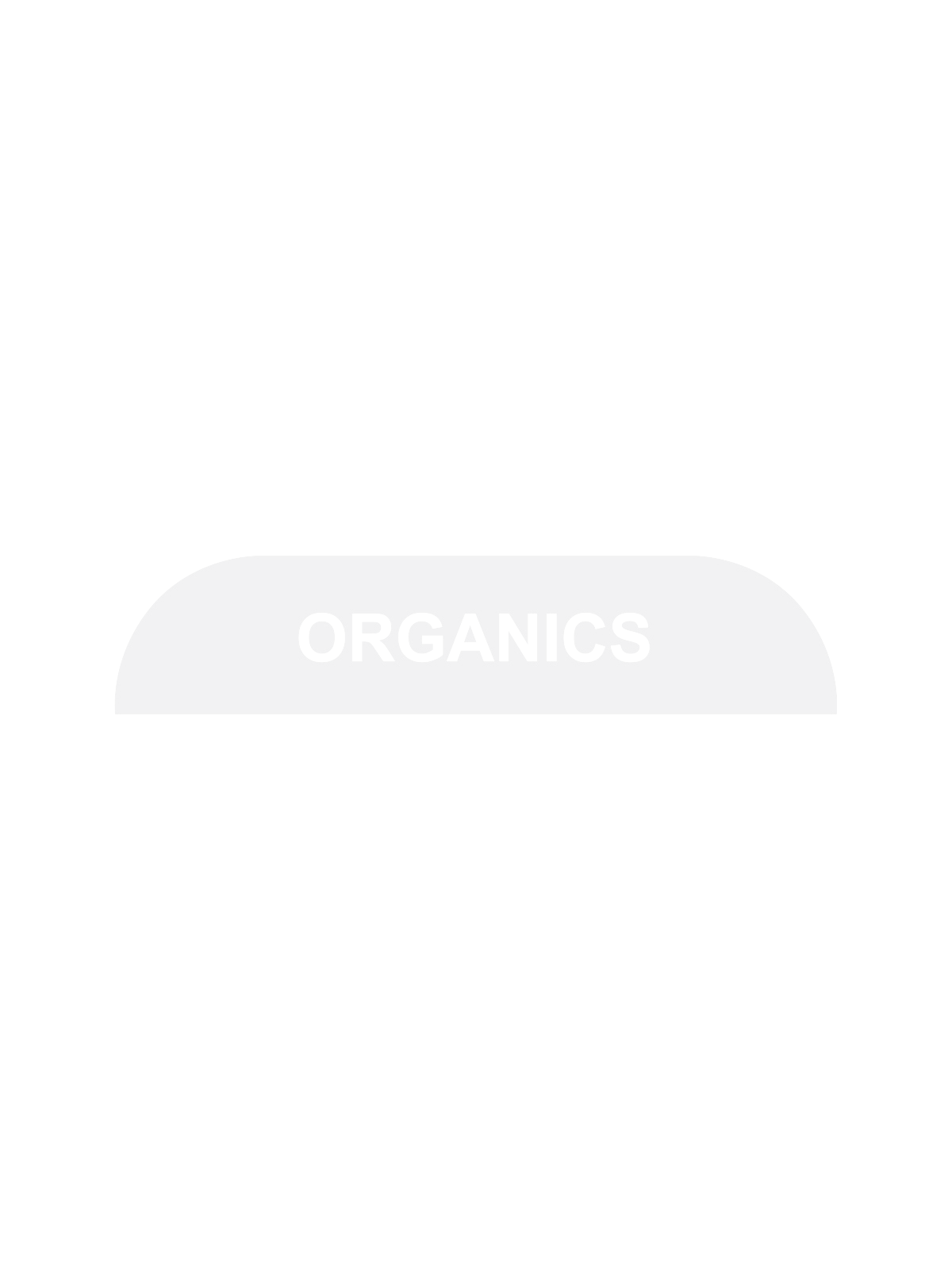 BILLI BOX – Label – Organics – Clear-White