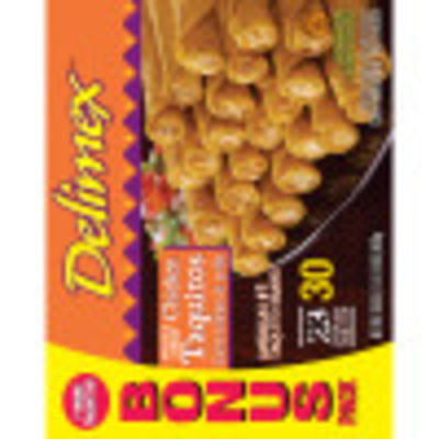 Delimex White Meat Chicken Taquitos 30 count Box