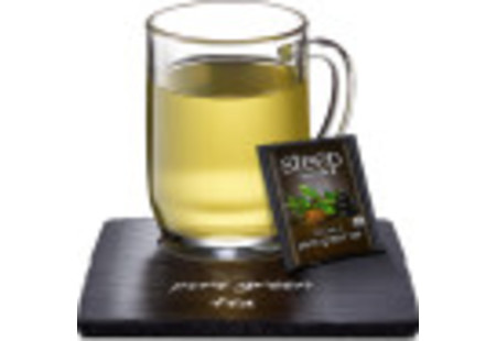 Cup of steep by bigelow organic pure green tea