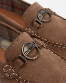 Laire Driving Shoes Light Trench Suede