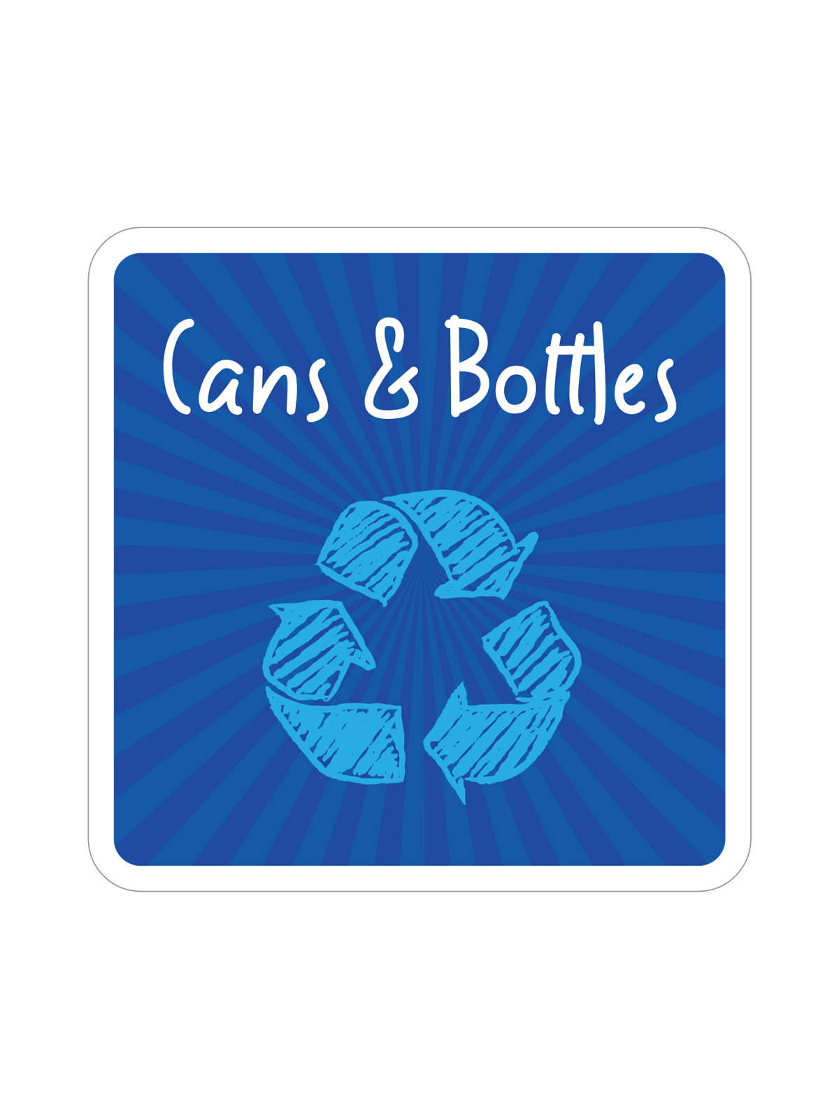 MOSAIC – Label – Cans & Bottles – Blue