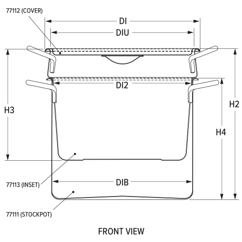 Engineering front view