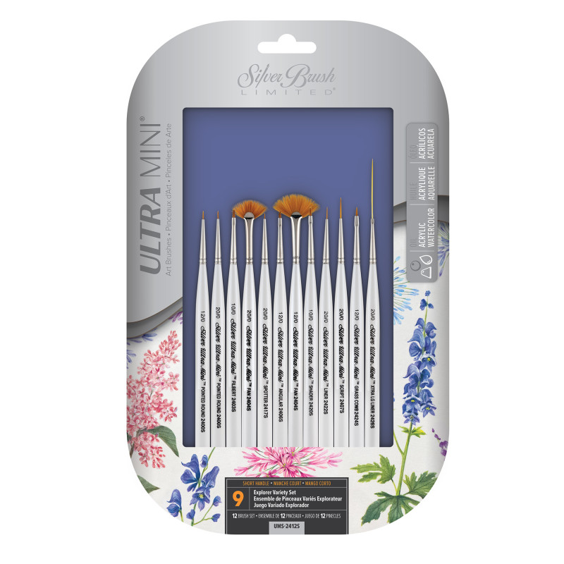Ultra Mini® Miniature Detail 12-Piece Brush Set