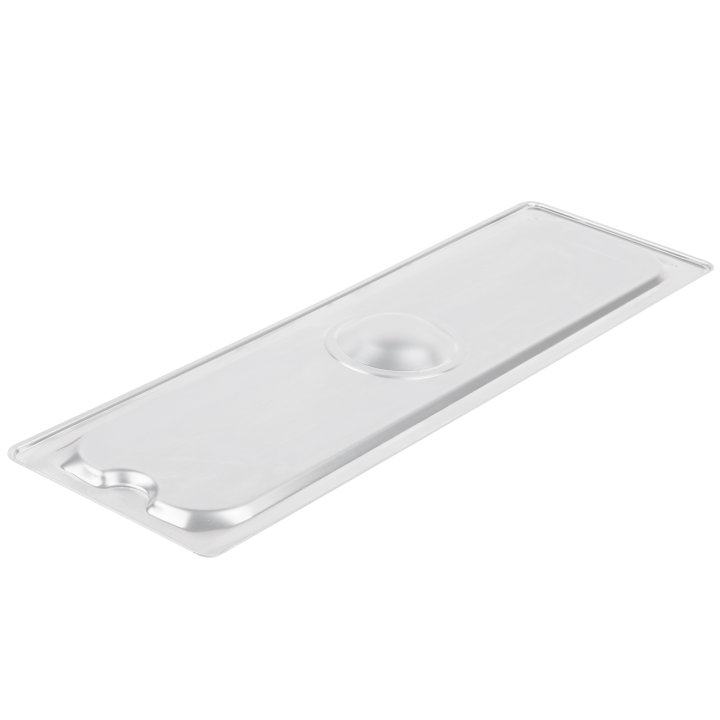 Half-long-size Super Pan 3® solid stainless steel cover
