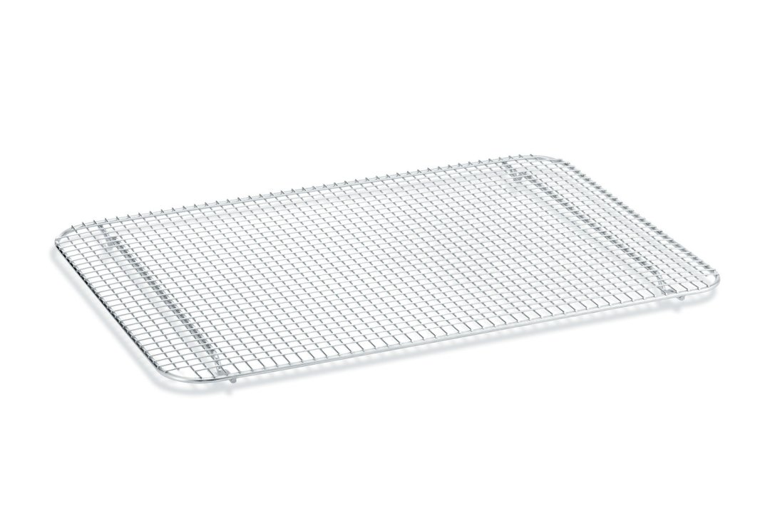Full-size Super Pan V® stainless steel wire cooling grate for bun/sheet pan