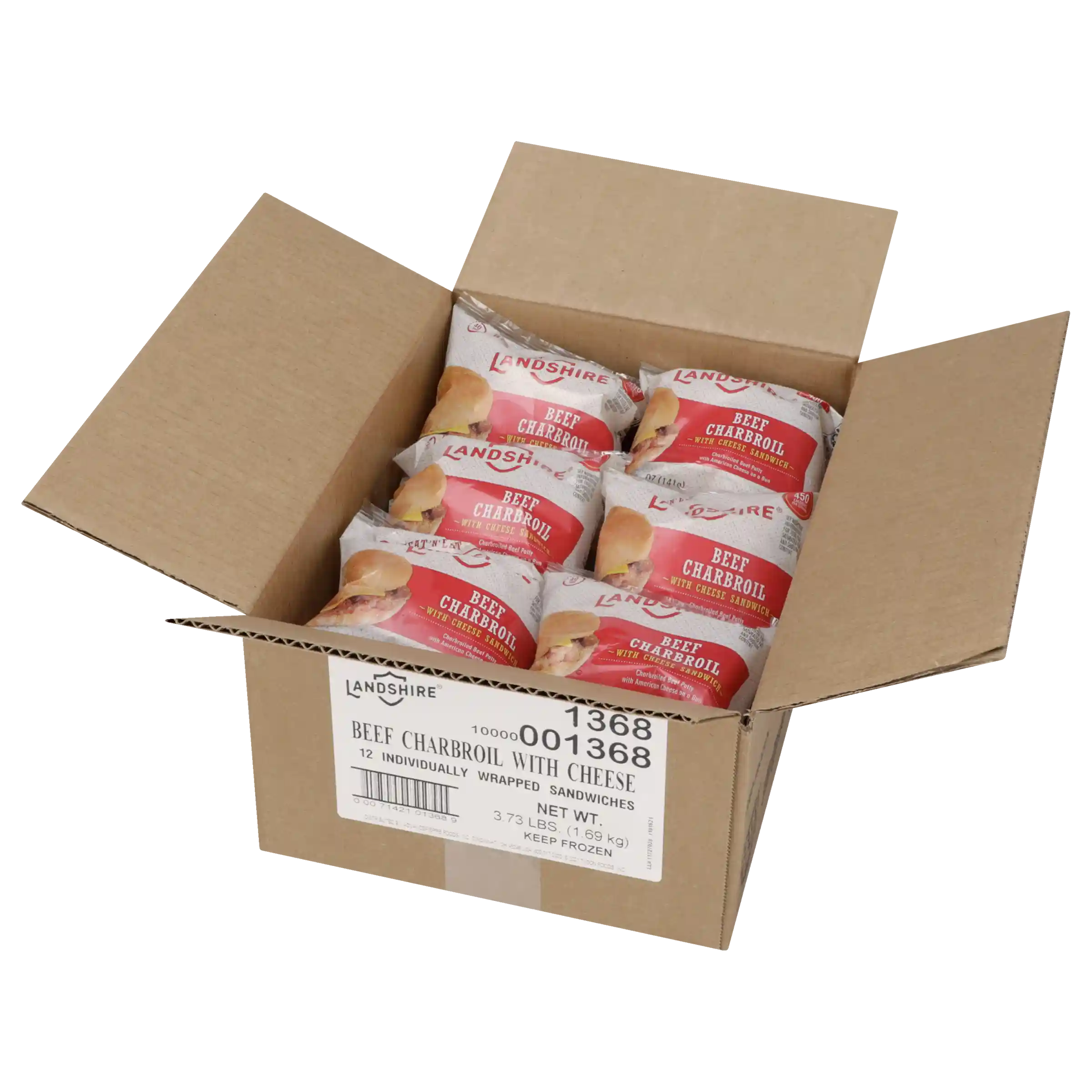 Fast Choice® Charbroil Beef and Cheese Sandwich, 4.86 oz_image_4
