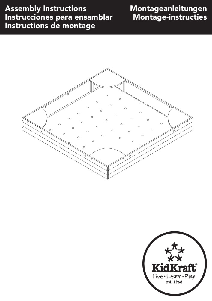 KidKraft Backyard Sandbox Honey