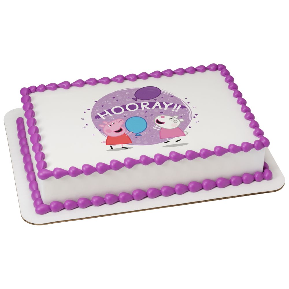 Image Cake Peppa Pig™ Hooray!!
