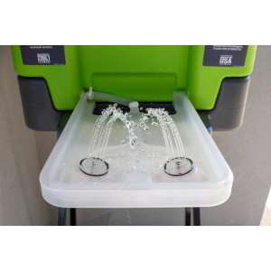 RADREW01112, Radians, 12 Gal. Emergency Eyewash Station, High Visibility Green