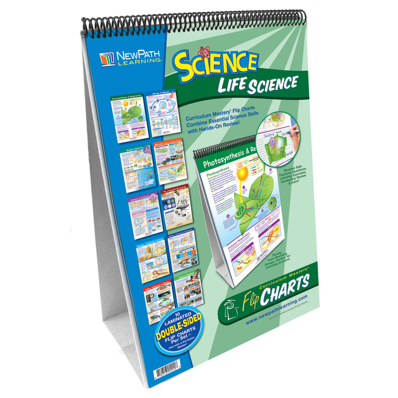 NewPath Learning Life Science Curriculum Mastery® Flip Chart - Zuma