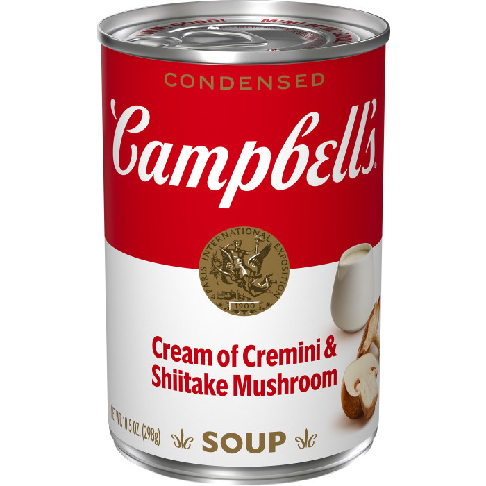 Cream of Cremini & Shiitake Mushroom Soup