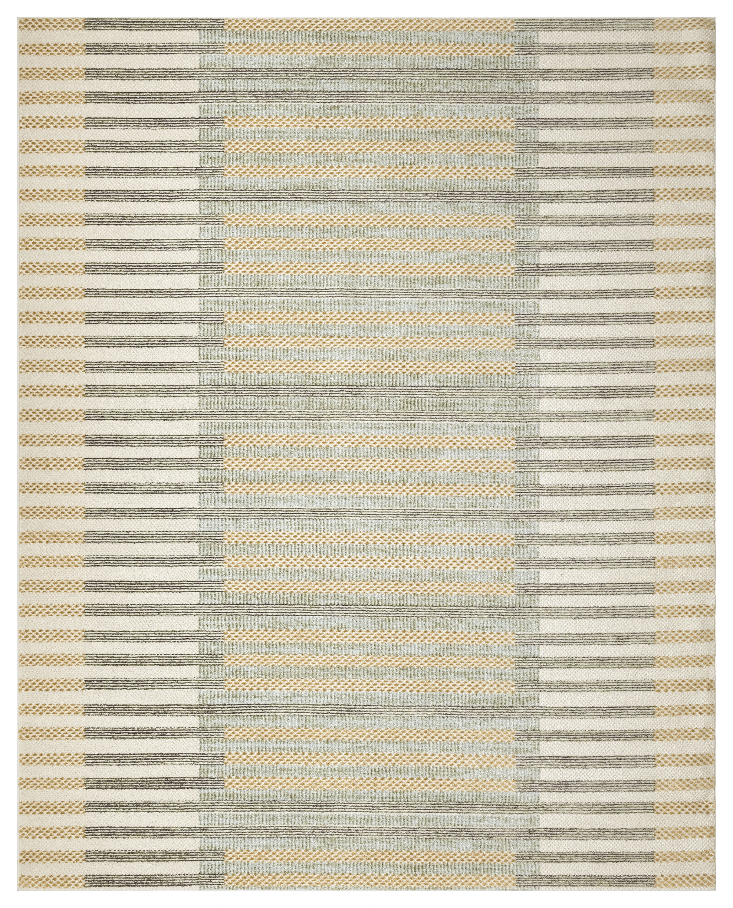 Nourison Nordic 8' x 10' Ivory Multicolor Modern Indoor Rug
