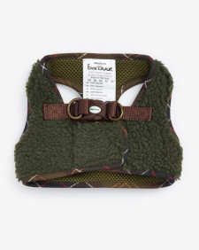 Fleece Dog Harness Olive