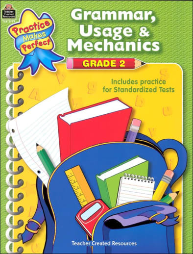 Practice Makes Perfect: Grammar, Usage & Mechanics (Grade 2)