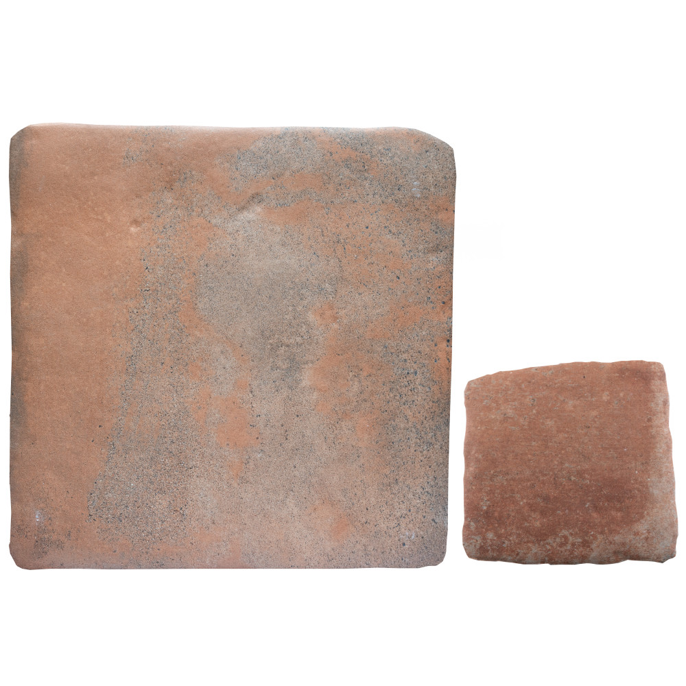 Benisa Marelle Cotto with Cotto Taco 11-7/8 in. x 17-3/4 in. Porcelain Floor and Wall Tile