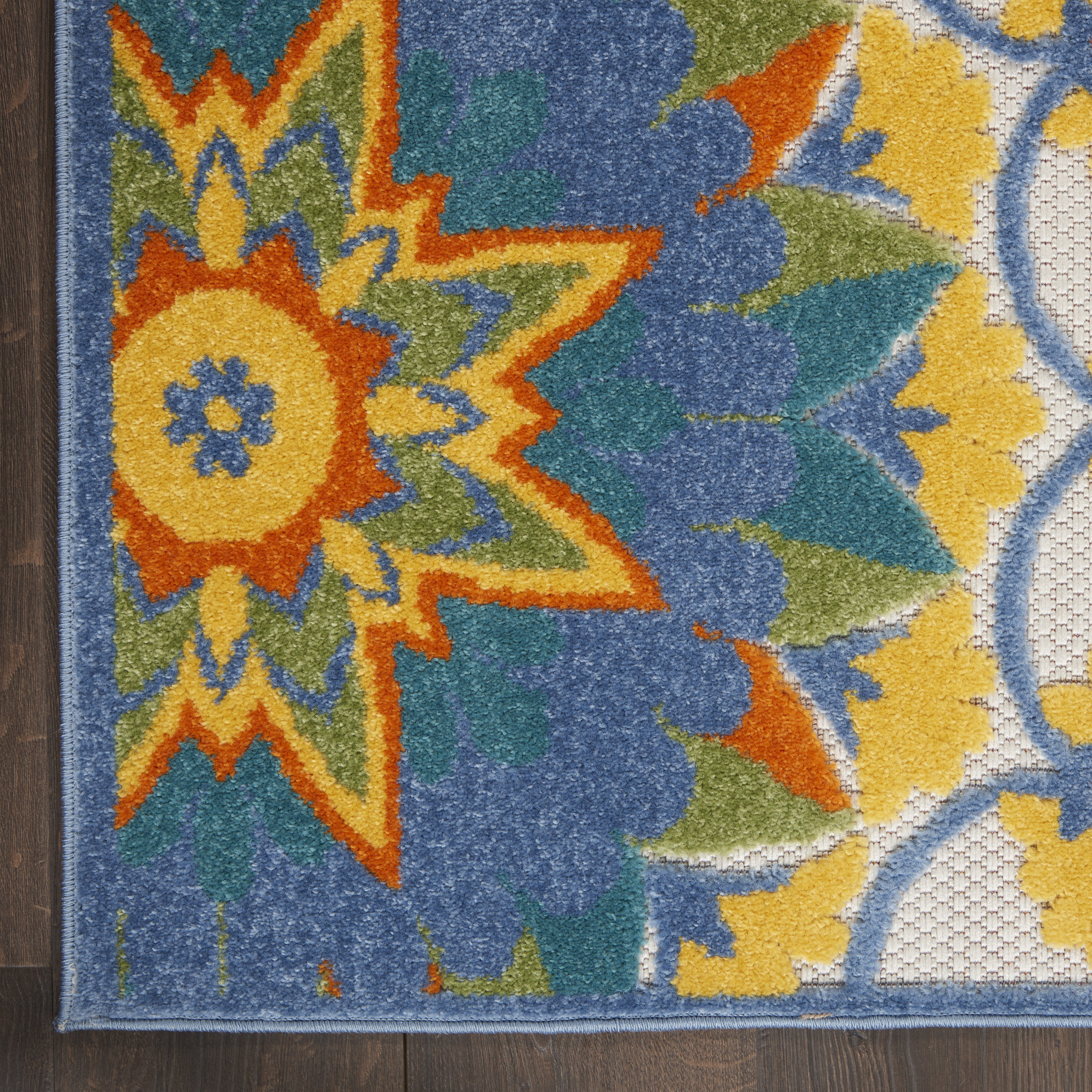 Nourison Aloha 2'8" x 4' Multicolor Transitional Rug