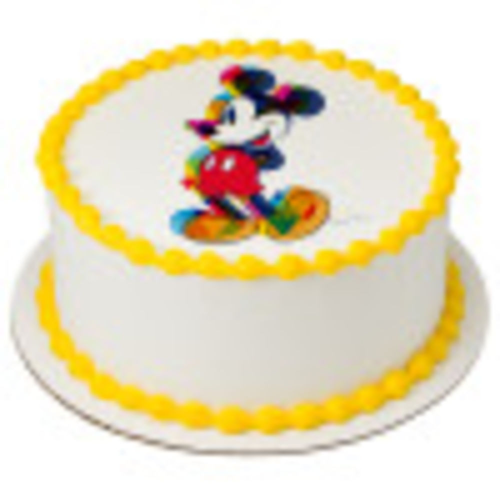 Image Cake Mickey One Of A Kind Colorful