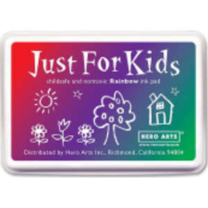 Just for Kids&reg; 3-Color Rainbow Ink Pad