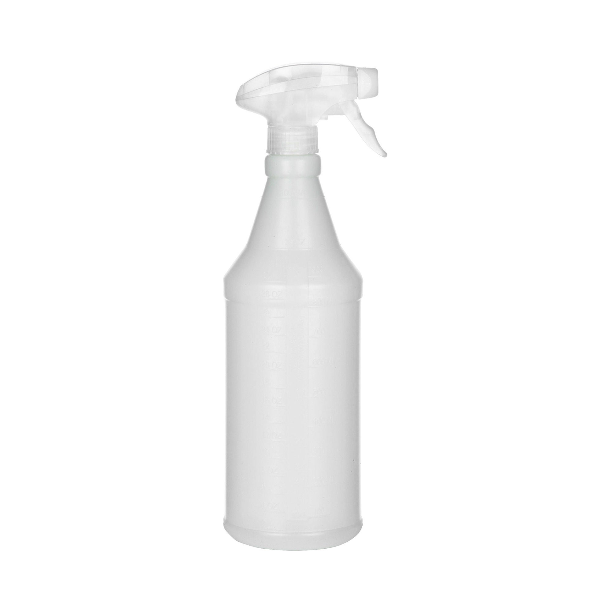 Spray Bottle with Trigger Spray Mechanism, 1 Pint Capacity, Made of HDPE