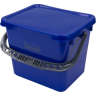 Hillyard, Trident, 14qt, Charging Bucket, Blue