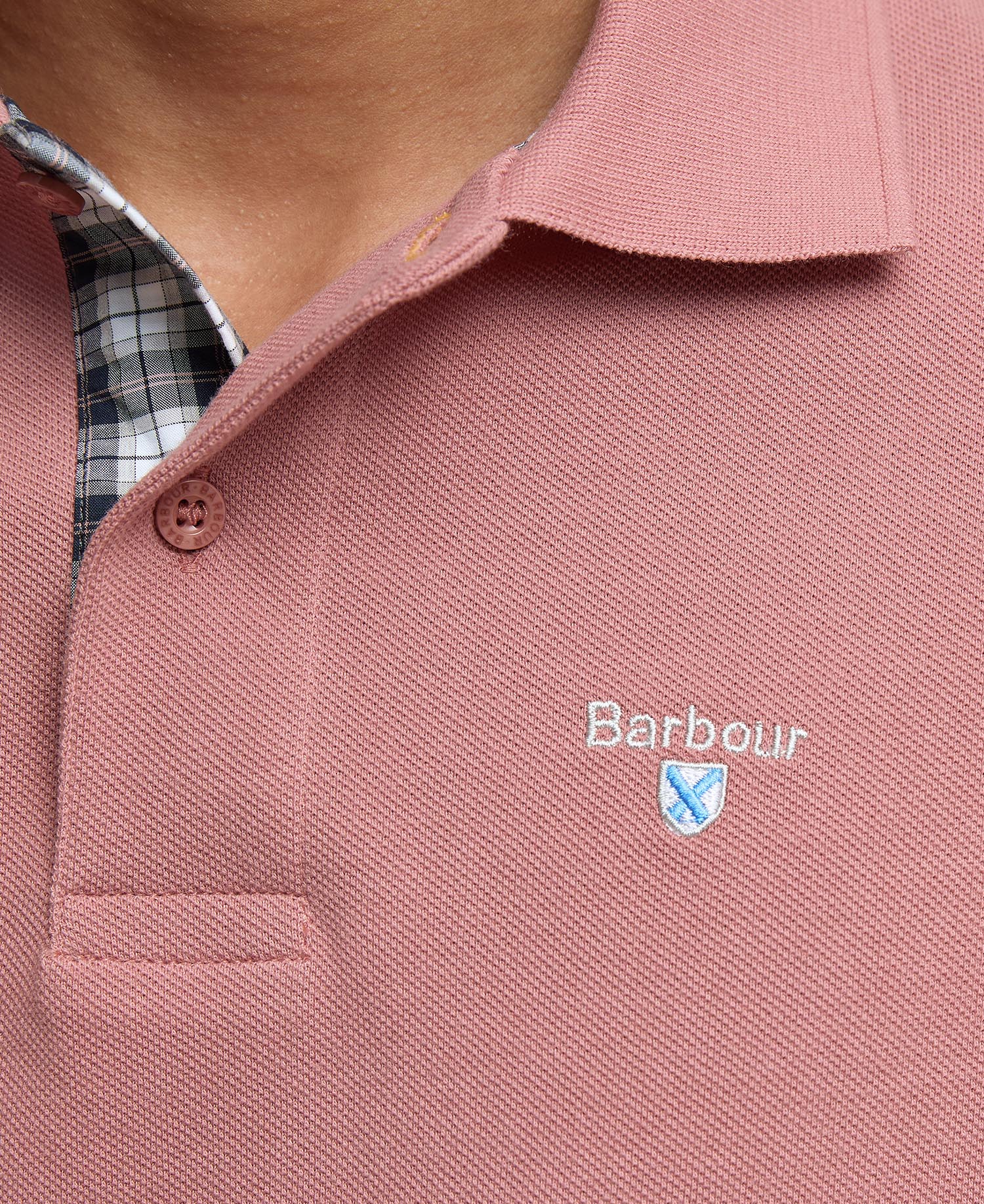 Tartan Pique Polo Shirt image number 4