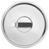 10 9/16-inch Tribute® stainless steel frying pan cover with dipped handle