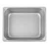 Half-size 4-inch-deep Super Pan® heavy-duty stainless steel transport pan